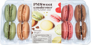 Pmsweet Makroner 12stk
