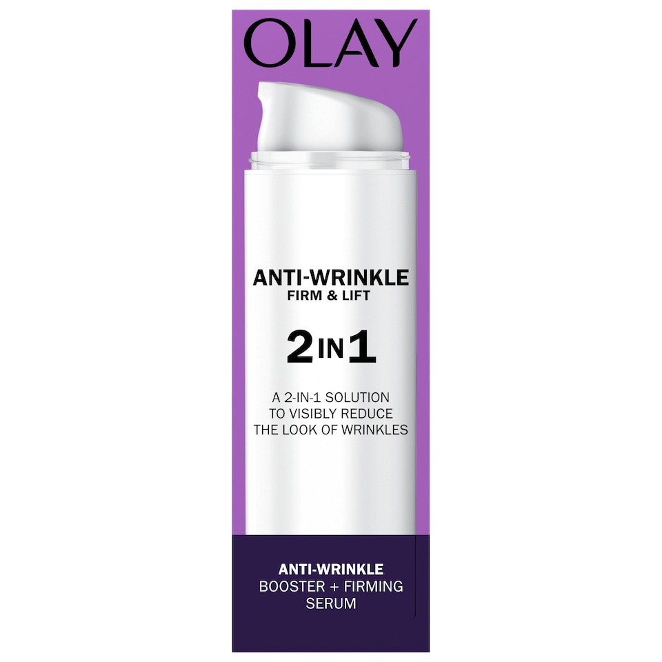 Olay Anti-Wrinkle Firm & Lift 2in1 Booster + Firming Serum 50ml