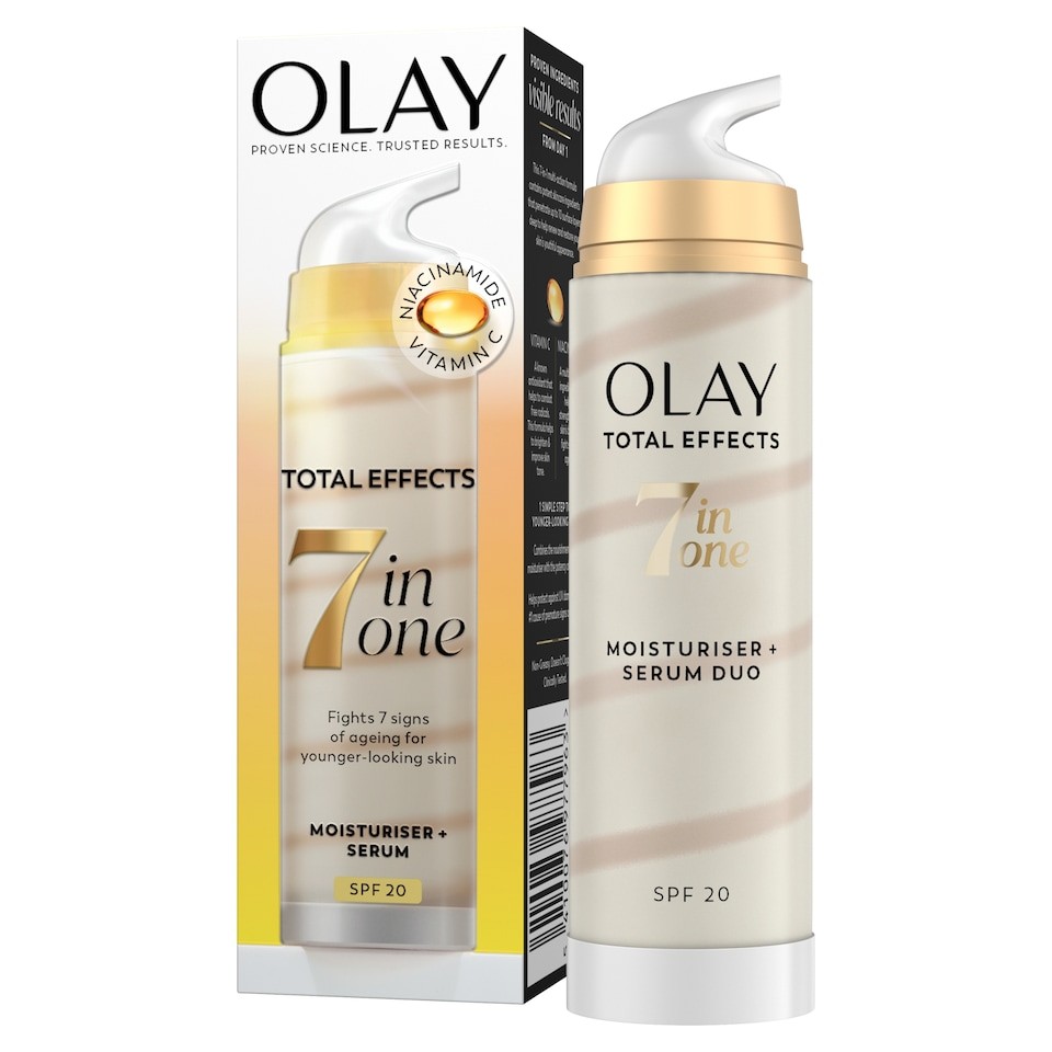 Olay Total Effects Moisturiser & Serum Spf20 40Ml
