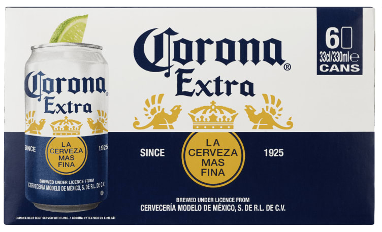 Corona Extra 0,33lx6 boks