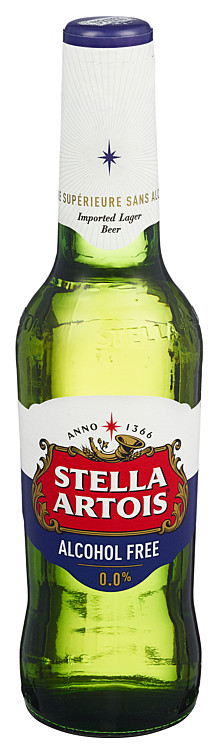 Stella Artois Alkoholfri 0,33l flaske