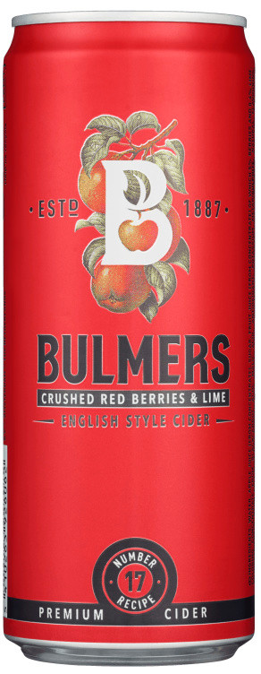 Bulmers Red Berries 0,33l boks