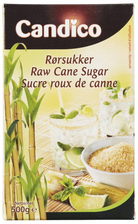 Demarara Rørsukker 500g Candico
