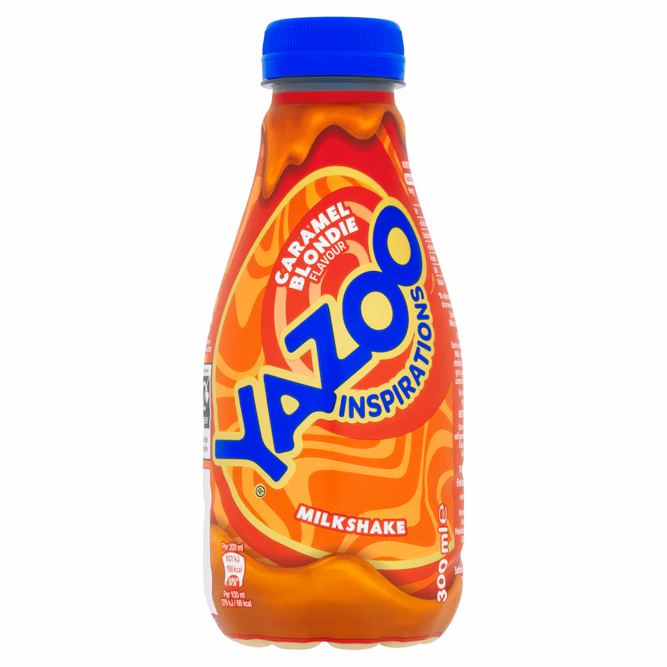 Yazoo Inspirations Caramel Blondie Milkshake 300ml