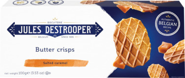 Jules Destrooper Butter Crisp Salted Caramel 100g