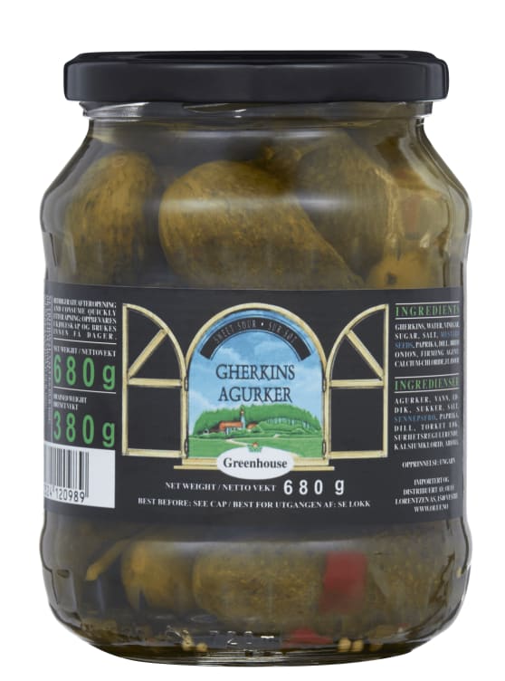 Agurker Hele 680g Greenhouse