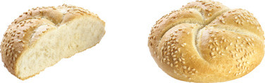 Kaiser Roll With Sesame Seeds Rundstykker