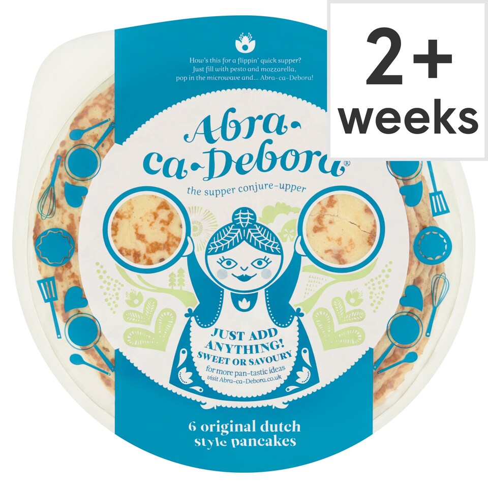 Abra-ca-Debora Original Dutch Style Pancakes 6 Pack 405g