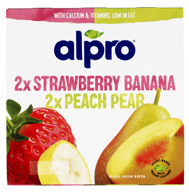 Soyagurt Mixed Fruit 4x125g Alpro