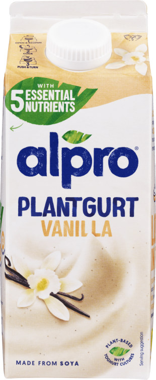 Plantgurt Vanilje 750ml Alpro