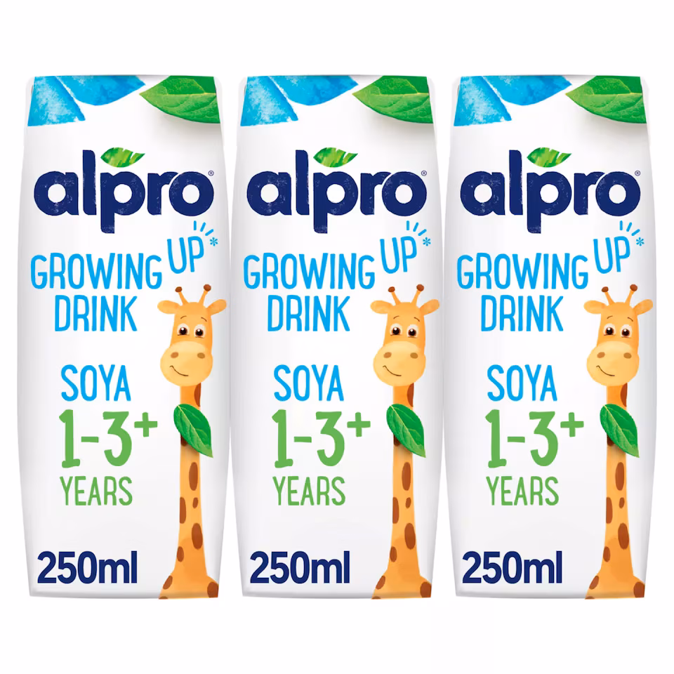 Alpro Soya Growing Up Drink 3X250ml