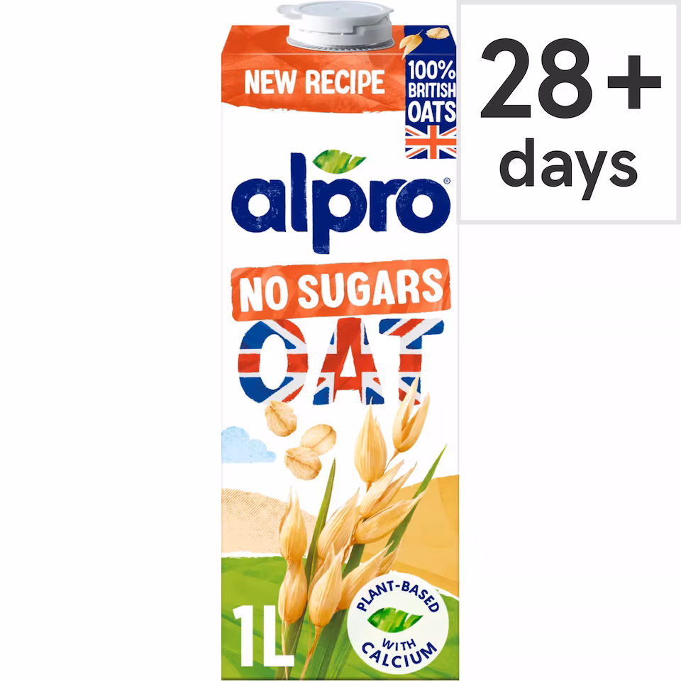 Alpro Oat No Sugar Long Life Dairy Free Drink 1L