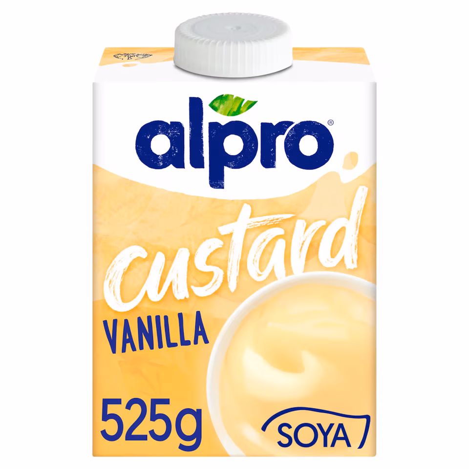 Alpro Vanilla Dairy Free Soya Custard 525g