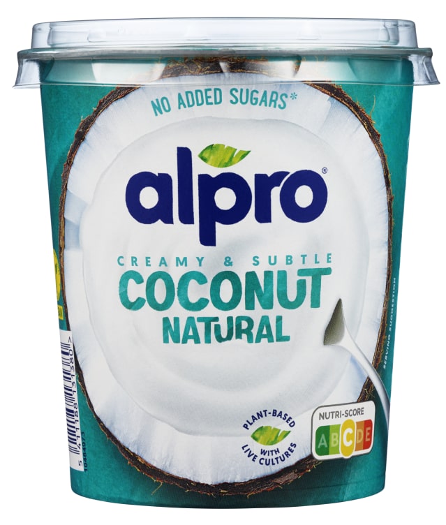 Kokosgurt Naturell 350g Absolutely Alpro