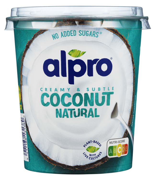 Kokosgurt Naturell 350g Absolutely Alpro
