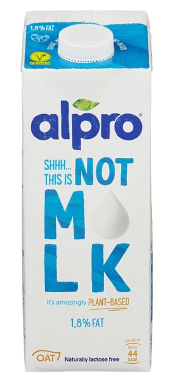 Havredrikk Not Milk Oat Semi 1l Alpro