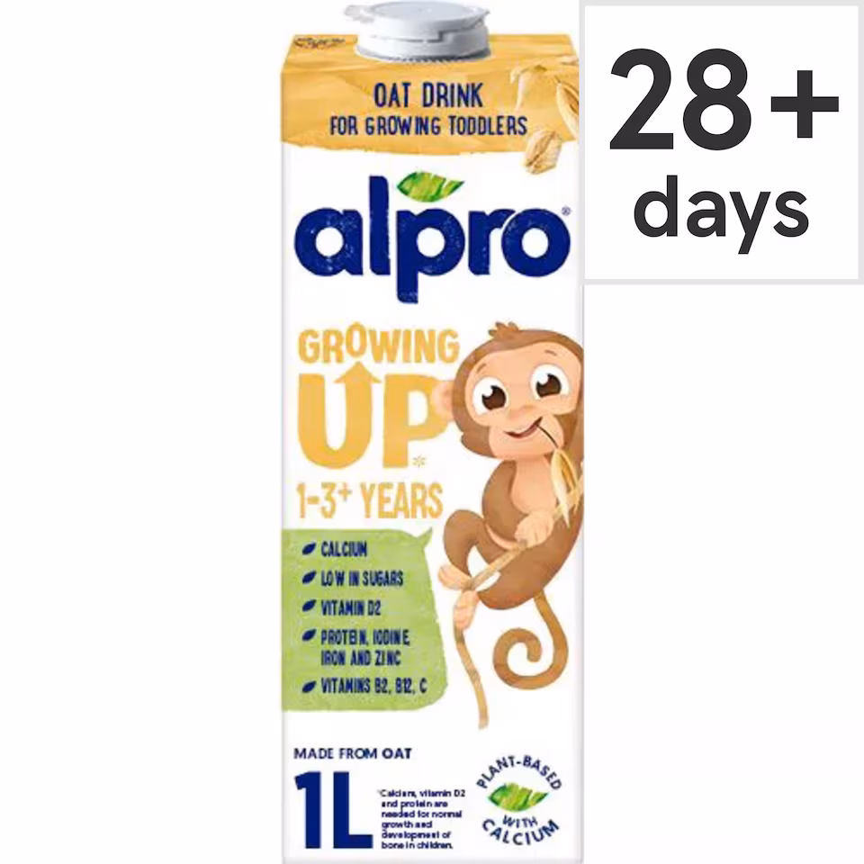 Alpro Oat Growing Up Long Life Dairy Free Drink 1-3+ Years 1L