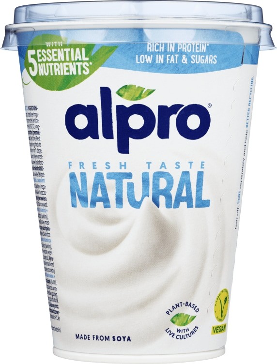 Soyagurt Naturell 400g Alpro