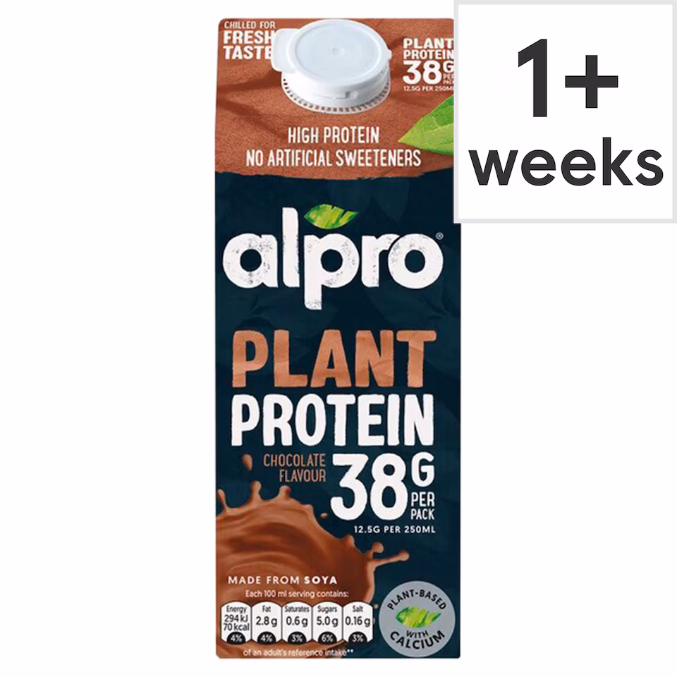 Alpro 38g High Protein Soya Chilled Dairy Free Chocolate Drink 750ml