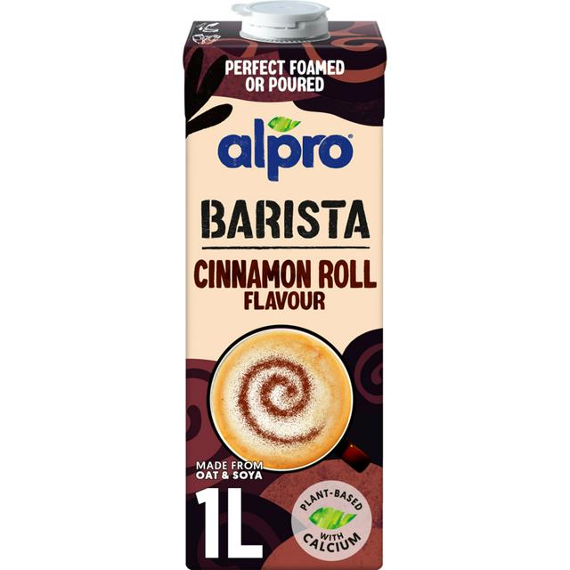 Alpro Barista 1L Cinnamon Roll Flavour Dairy Free Drink