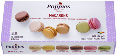 Makroner 12stk 144g Poppies