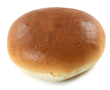 Round Brioche Roll 60gr Pre-slice Hamburgerbrød Delt