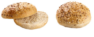 Hamburgerbrød Crystal Roll Multigrain Pre- Sliced