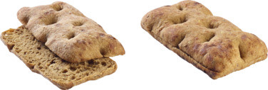 Schiacciata Focaccia Multigrain Pre- Sliced
