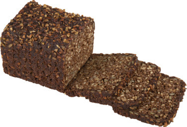 Dansk Rugbrød Tin og Server Skåret