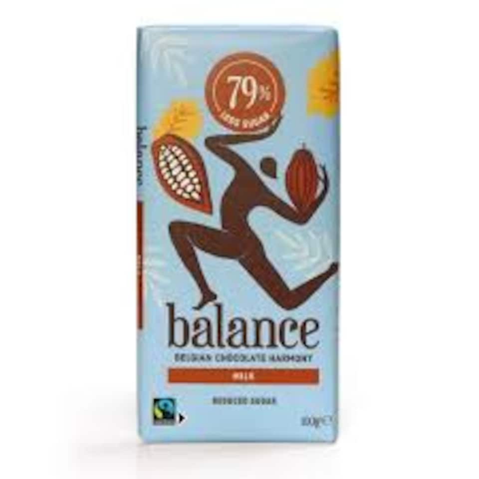 Balance No Added Sugar Diabetic Milk Chocolate Bar 100g
