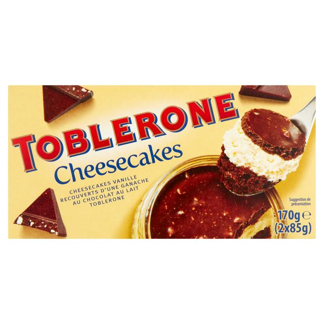 Toblerone Cheesecakes 2 x 85g