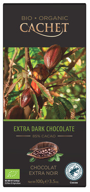 Ekstra Mørk Sjokolade 85% Organisk Bio 12 X 100 g