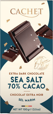 Cachet Dark Chocolate Sea Salt 100g