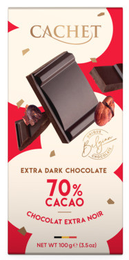 Cachet Dark Chocolate 70% 100g