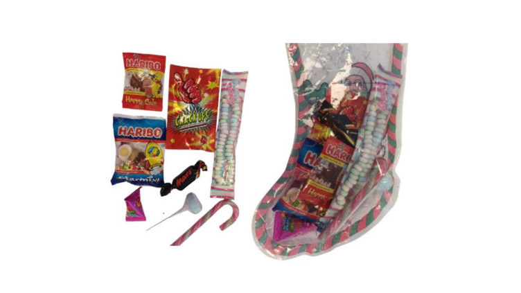 Julestrømpe m/8 Ass. Godterier