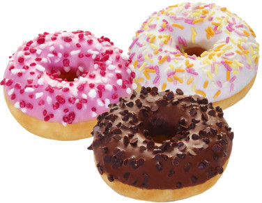 Donuts Mini Mix bx 22g 90stk