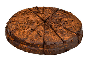 Triple Chocolate Cake Oppdelt 12 Biter 1320g
