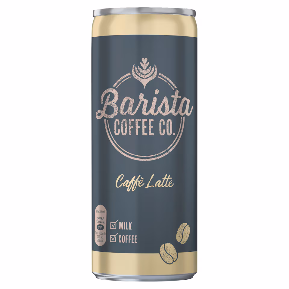 Barista Coffee Co Caffe Latte 250ml