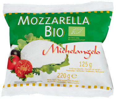 Mozzarella Økologisk 125g Oc