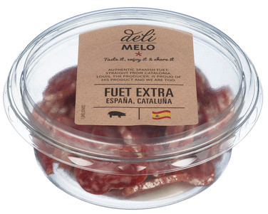 Deli Melo Fuet Skivet 100g