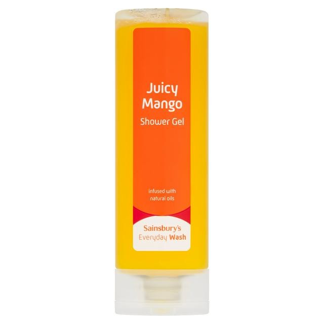Sainsbury's Everyday Wash Juicy Mango Shower Gel 250ml