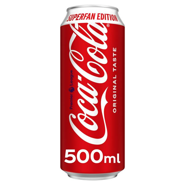 Coca-Cola 500ml Original Taste Soft Drink Can