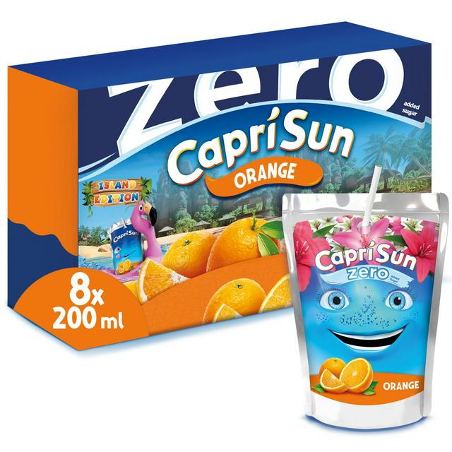 Capri-Sun Zero Orange 8x200ml