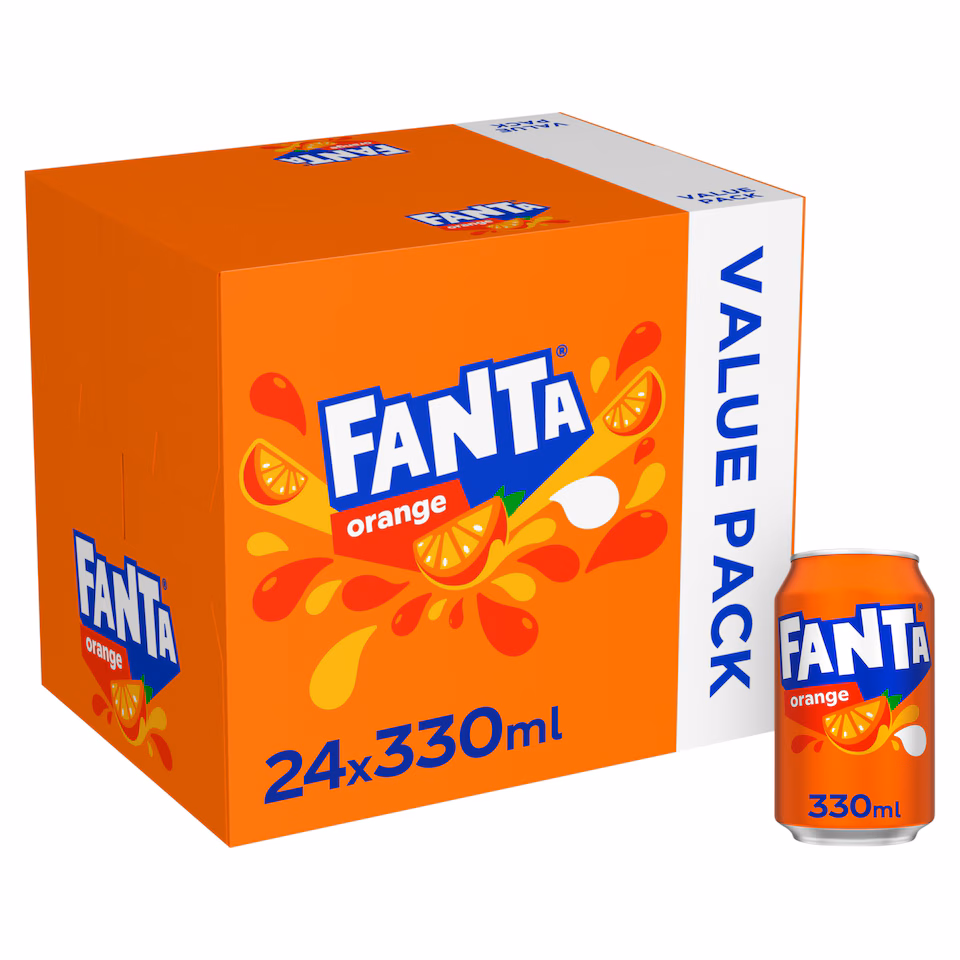 Fanta Orange 24x330ml Multipack