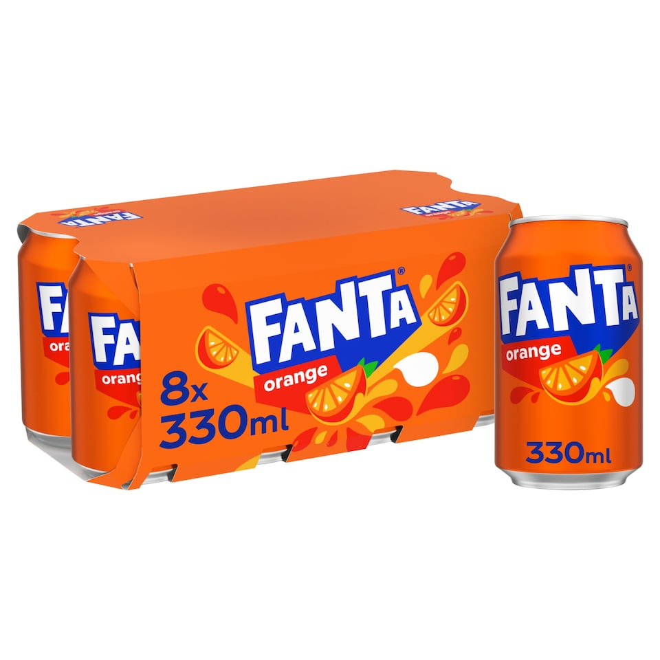 Fanta Orange 8X 330Ml