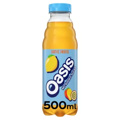 Oasis Exotic Fruits No Added Sugar 500ml