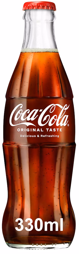 Coca-Cola Glassflaske, 0,33 l