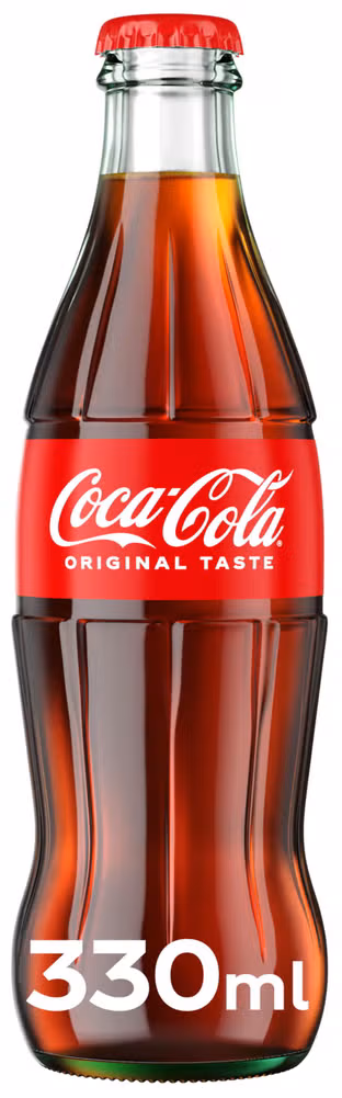 Coca-Cola Glassflaske, 0,33 l