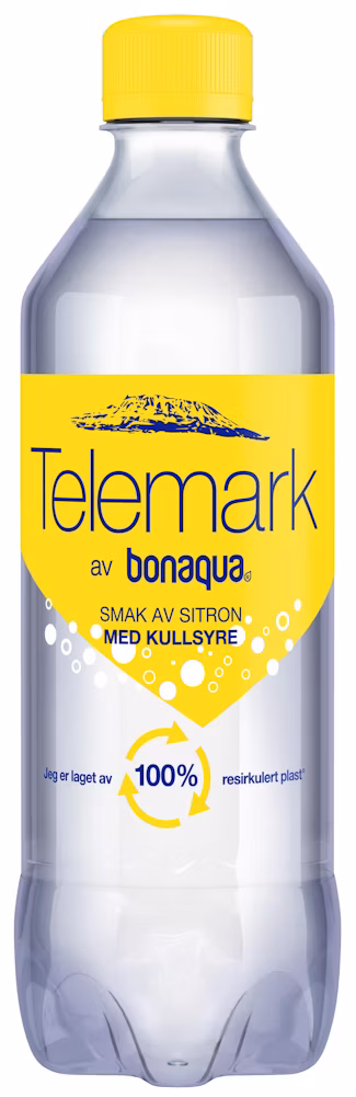 Bonaqua Telemark Sitron Sprudlende, 0,5 l