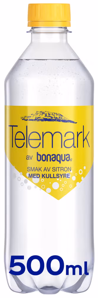 Bonaqua Telemark Sitron Sprudlende, 0,5 l
